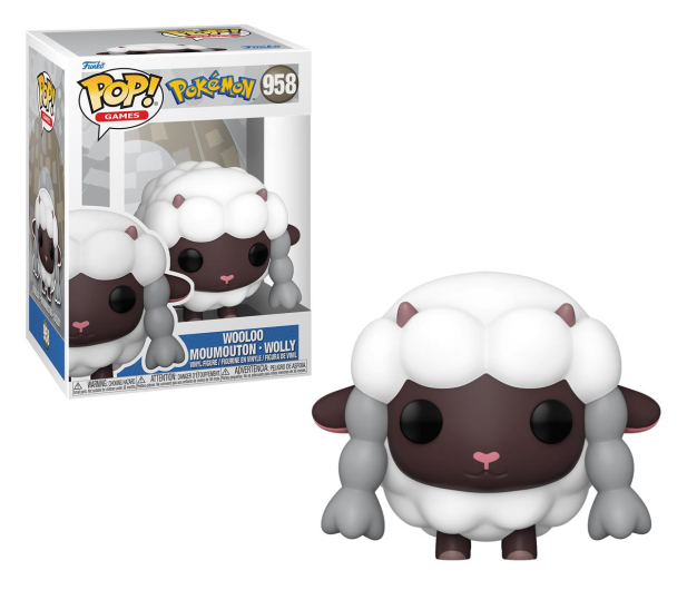 Funko POP Games: Pokemon -  Wooloo - 1228629 - zdjęcie